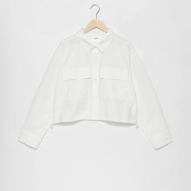 【リンク】クロップドシャツ(レディース)