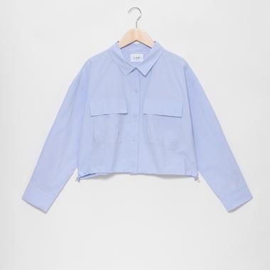 【リンク】クロップドシャツ(レディース)
