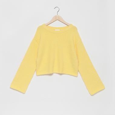 【LADIES】シャギーニット