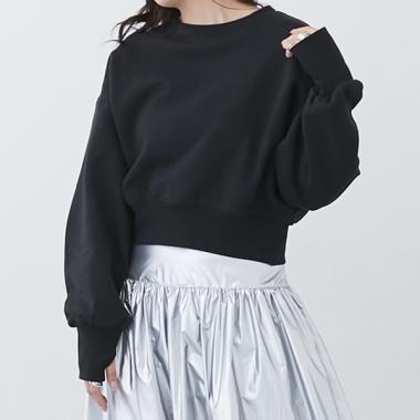 裏起毛トレーナー