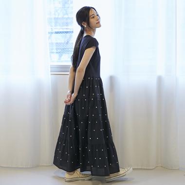 【リンク】ティアードワンピース(レディース)