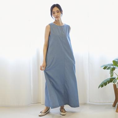 【親子リンク】ノースリーブワンピース(レディース)