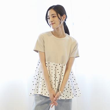 【リンク】ペプラムカットチュニック(レディース)