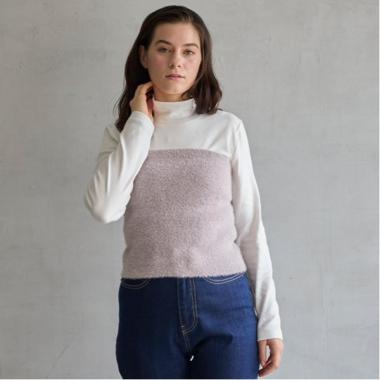 【親子リンク】キラキラニットビスチェセット