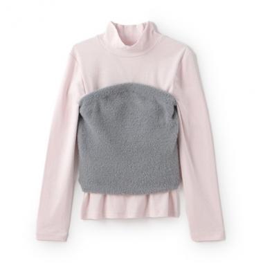 【親子リンク】キラキラニットビスチェセット