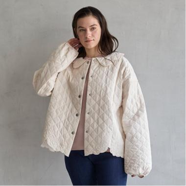 【リンク】キルト刺繍ジャケット