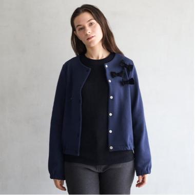 【リンク】リボンカットカーディガン