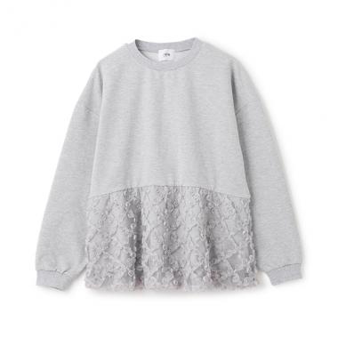 【リンク】ジャガードペプラムトレーナー