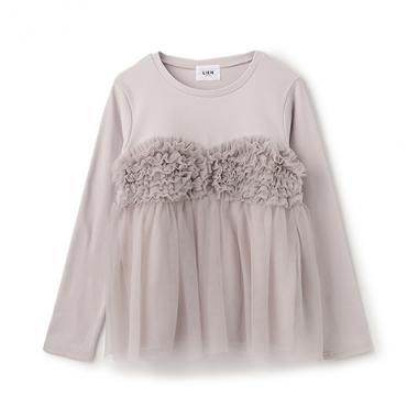 【リンク】チュールビスチェドッキング長T