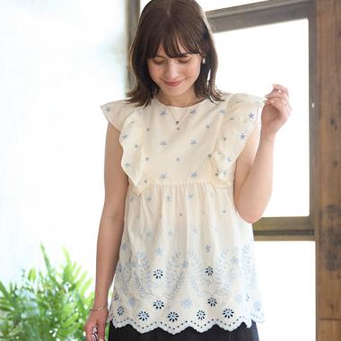 【リンク】インド綿オーバーレースチュニック
