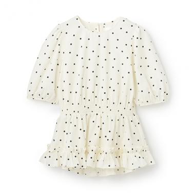 【リンク】パフスリーブ柄チュニック