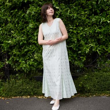 【リンク】箔プリントワンピース