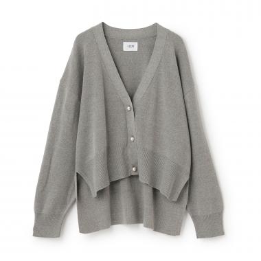 【親子リンク】パールボタンニットカーディガン