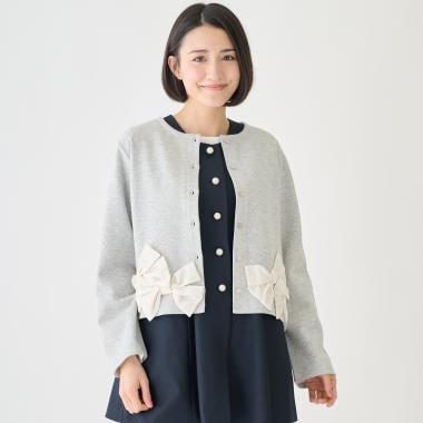 【親子リンク】リボンカーディガン