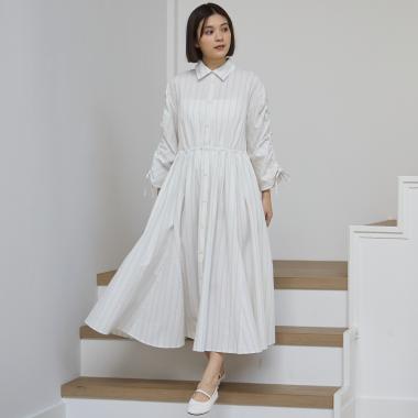 【親子リンク】アソート柄シャツワンピース