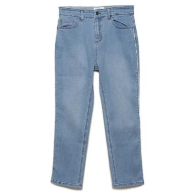 ラメパイピングデニム