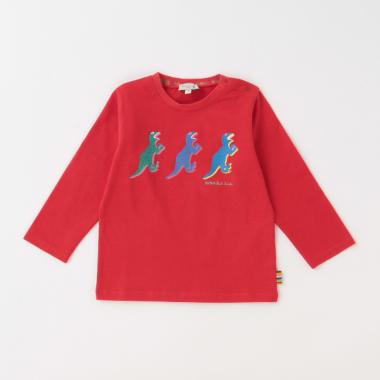 ベビー トリプルディノ長袖Tシャツ