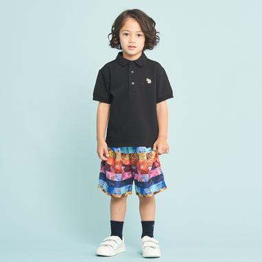 総柄プリントショートパンツ