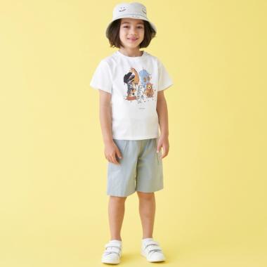 リップルハーフカーゴパンツ