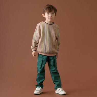 ストレッチツイルカーゴロングパンツ