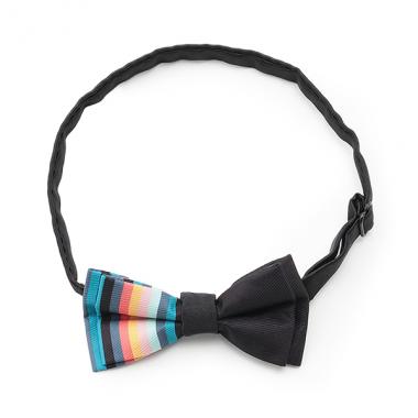 ワンサイドストライプ蝶ネクタイ