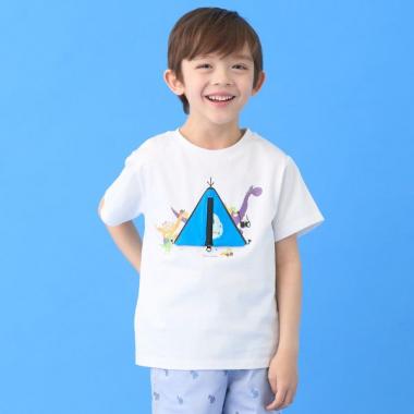 恐竜テントギミック半袖Tシャツ
