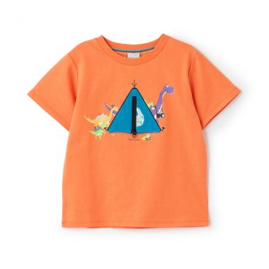 恐竜テントギミック半袖Tシャツ