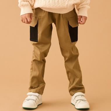 メッシュポケットカーゴロングパンツ