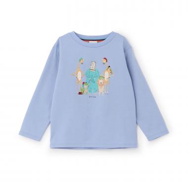 ハットアニマル長袖Tシャツ