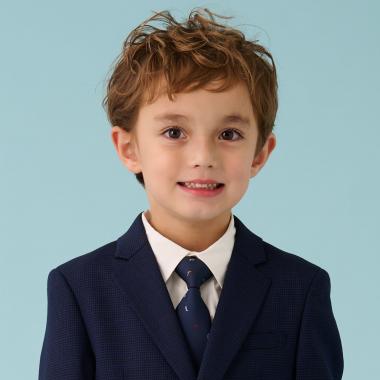 カラフルロゴ柄ネクタイ