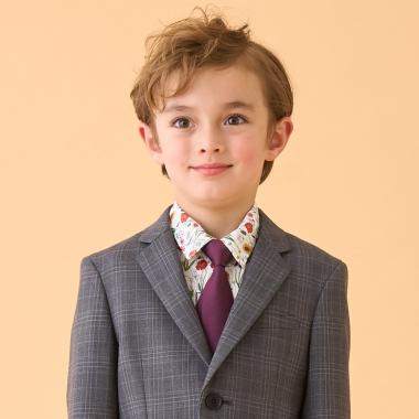 ラビットジャカードネクタイ