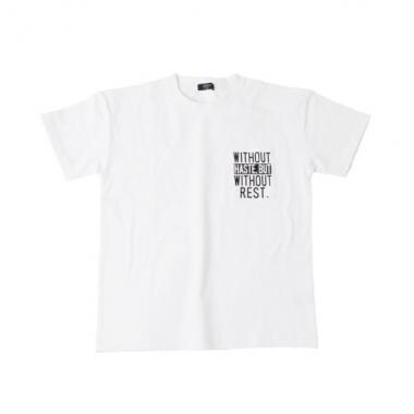 VORTEX天竺・ドロップショルダーポケットプリント半袖Tシャツ