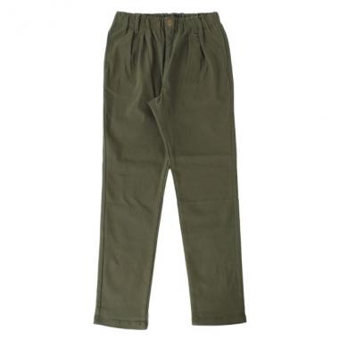 [テーパード]スーパーストレッチ・タックパンツ