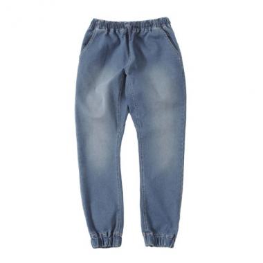 [テーパード]スーパーストレッチデニム・ジョガーパンツ