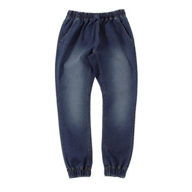 [テーパード]スーパーストレッチデニム・ジョガーパンツ