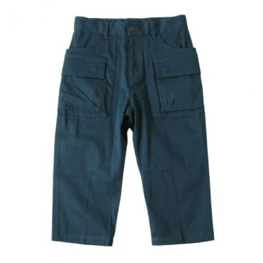 [ストレート]ツイルストレッチ・ガーデンポケット７分丈パンツ