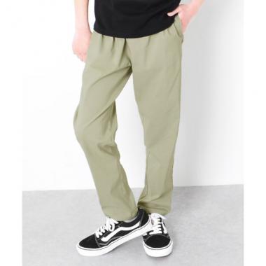 [テーパード]スーパーストレッチ・タックパンツ