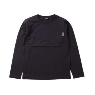 タフ天竺・リフレクトネーム付ポケット長袖Ｔシャツ