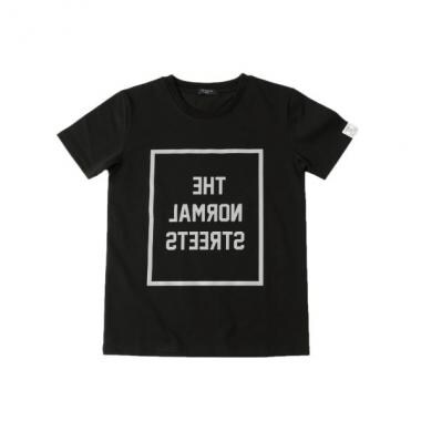 【大人向けサイズあり】機能天竺・接触冷感リフレクトBOXロゴプリント半袖Tシャツ