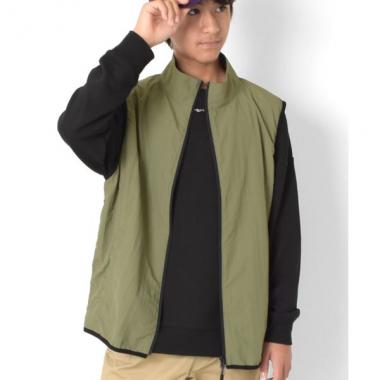 【大人向けサイズあり】ナイロンZIPアップベスト