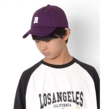 【大人向けサイズあり】ツイル・刺繍入りカーブバイザーキャップ