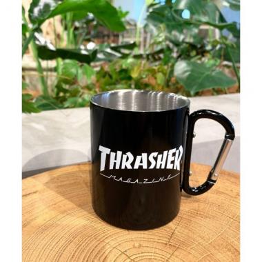 【THRASHER】ステンレスカラビナマグ