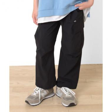 [ストレート]ナイロンリップストップ・8.5分丈カーゴパンツ