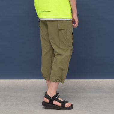 【大人向けサイズあり】【撥水】リップストップ・8.5分丈パンツ