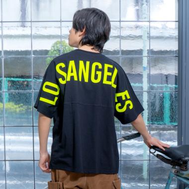 【大人向けサイズあり】【STREET】【防汚加工】アソートリフレクタープリント半袖Tシャツ