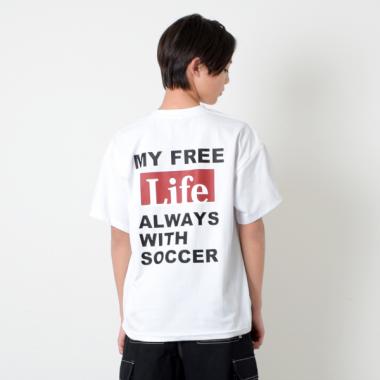 【大人向けサイズあり】【接触冷感】【速乾】【UVカット】クールラフ・サッカープリント半袖Tシャツ