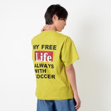 【大人向けサイズあり】【接触冷感】【速乾】【UVカット】クールラフ・サッカープリント半袖Tシャツ