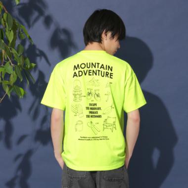 【Penfield】【防虫加工】バックアウトドアツールプリント半袖Tシャツ