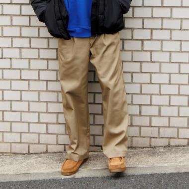 【大人向けサイズあり】タックバギースラックス