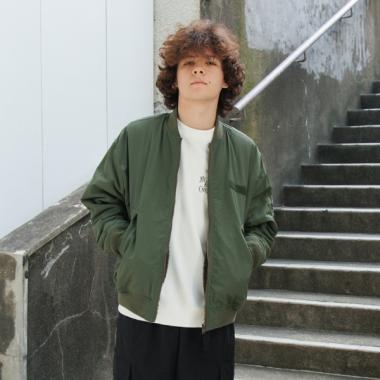 【大人向けサイズあり】【リバーシブル】MA-1